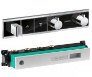 Термостат на 2 споживача HANSGROHE RAINSELECT 15355600+15310180
