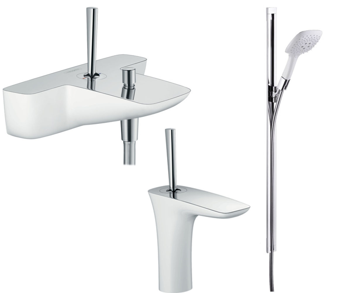 Набір змішувачів 3 в 1 HANSGROHE PURAVIDA 15472400+27853400+15074400 15472400+27853400+15074400
