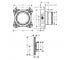 Термостатический смеситель со скрытой частью  SHOWER SELECT COMFORT E 15572340:Чертеж 