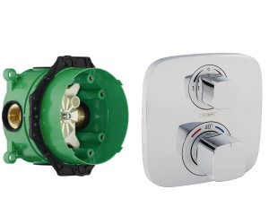 Центральний термостат HANSGROHE ECOSTAT 15708000+01800180