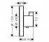 Термостат на 1 потребителя  SHOWER SELECT S 15742000:Чертеж 