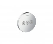 Перемикач для душу на три положення HOWER ELECT HANSGROHE SHOWER SELECT S 15745000