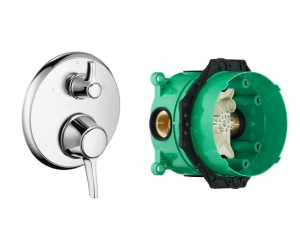 Центральний термостат HANSGROHE SHOWER SELECT 15753000+01800180
