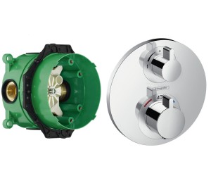 Центральний термостат HANSGROHE ECOSTAT S 15758000+01800180