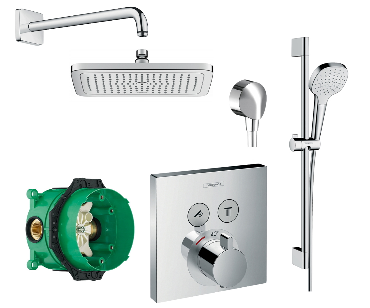Система з термостатом HANSGROHE SHOWER SELECT 15763111 15763111