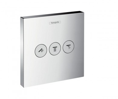 Запірний і комутаційний пристрій на 3 споживача HANSGROHE SHOWER SELECT 15764000