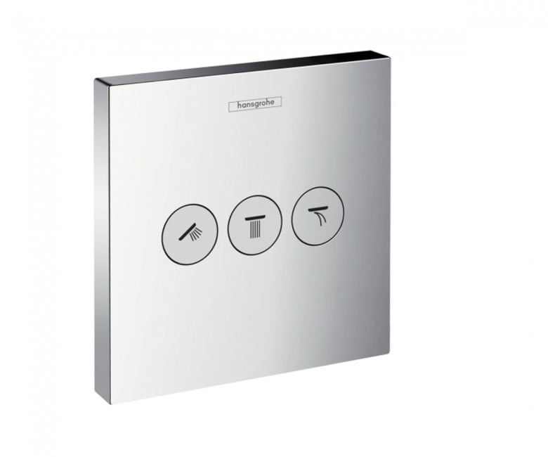 Запірний і комутаційний пристрій на 3 споживача HANSGROHE SHOWER SELECT 15764000 15764000