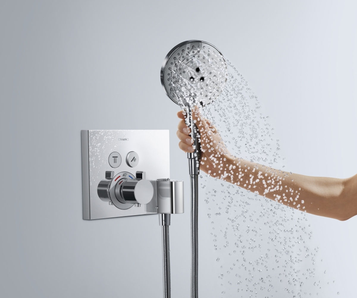 Термостат на 2 потребителя  SHOWER SELECT 15765000+01800180:Фото 2