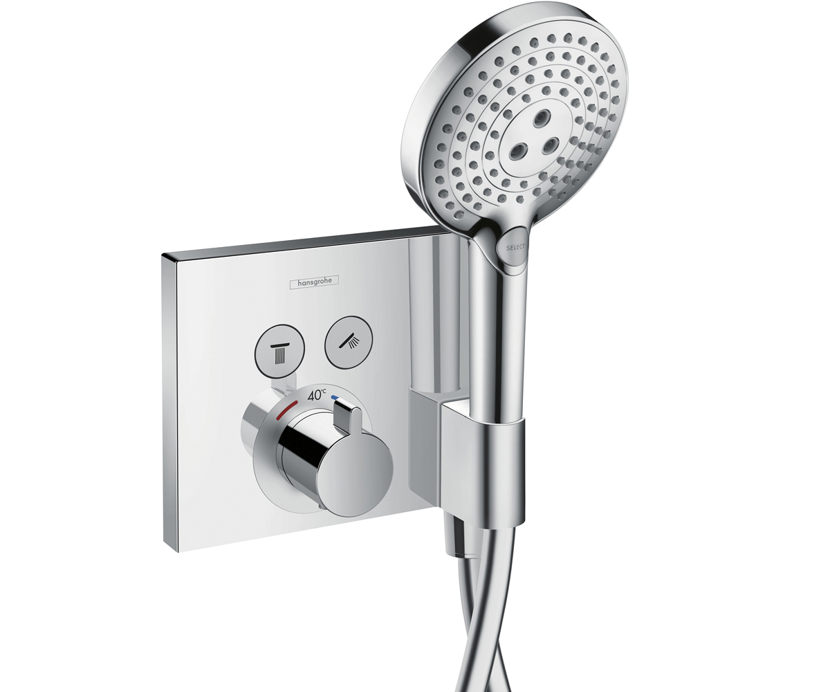 Термостат на 2 потребителя  SHOWER SELECT 15765000+01800180:Фото 3