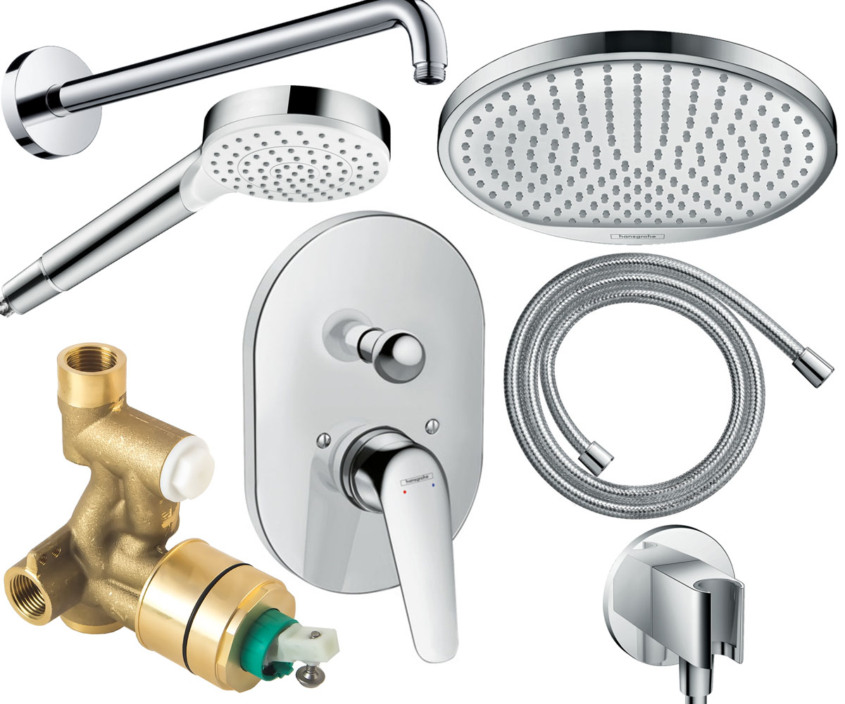 Душова система HANSGROHE NOVUS 1A101218 1A101218
