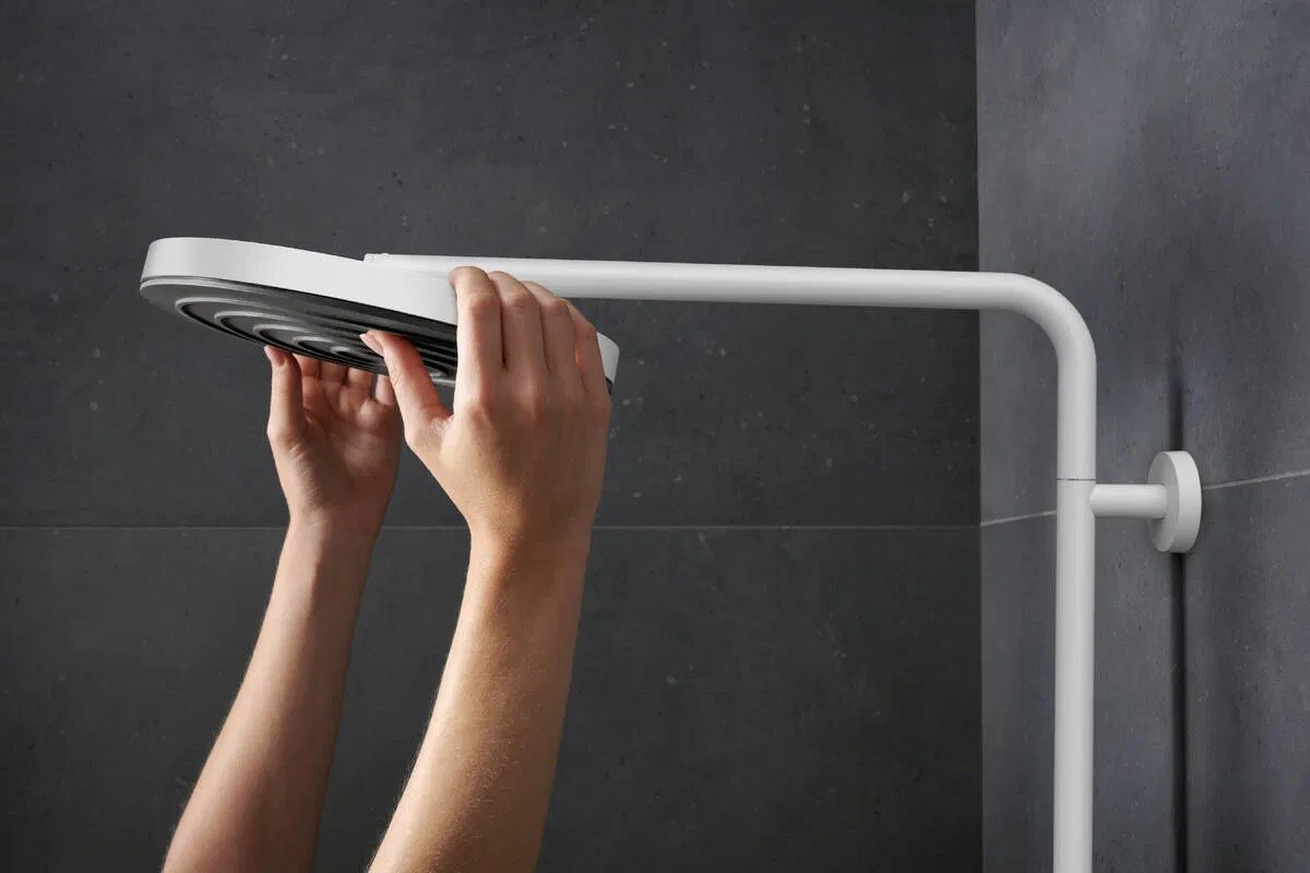 Душевая система термостатическая  PULSIFY S PURO SHOWERPIPE 24222700:Фото 2