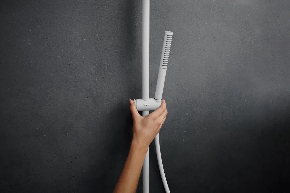 Душевая система термостатическая  PULSIFY S PURO SHOWERPIPE 24222700:Фото 4