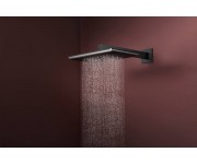 Душова лійка RAINDANCE ALIVE Q 210/340мм, 1 режим, кольоровий чорний хром HANSGROHE  24530340