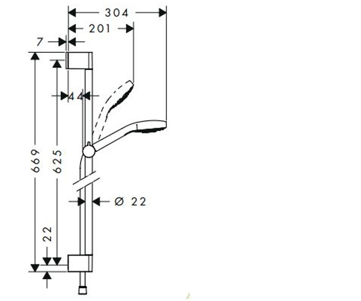 Гарнитур  CROMA SELECT S 26564400:Чертеж 