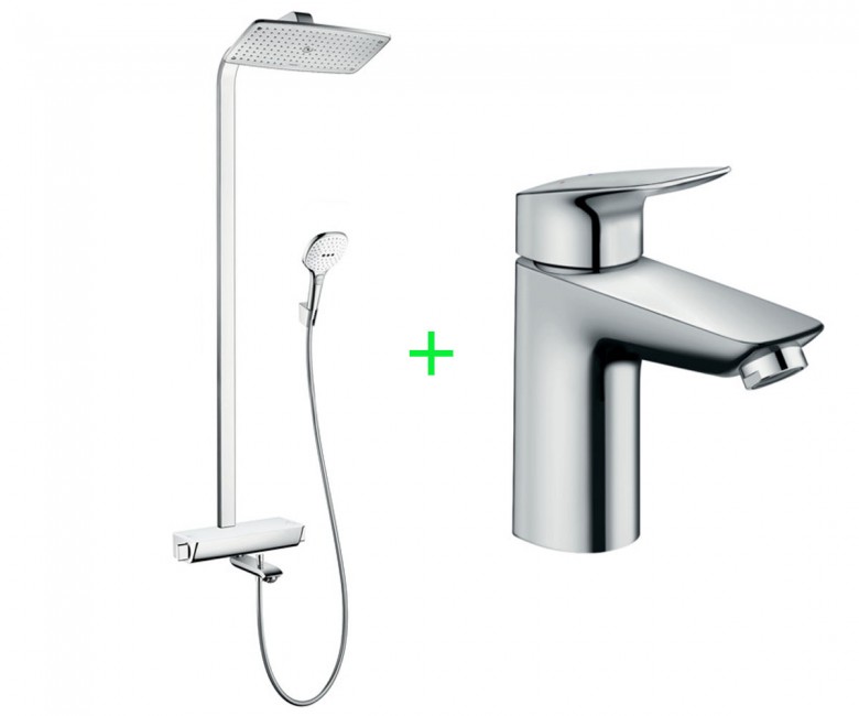 Набір для душа 2 в 1 HANSGROHE  27113400+7110000 27113400+7110000