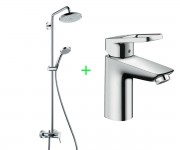 Набір для душа 2 в 1 HANSGROHE  27222000+71151000