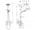 Душевая система  SHOWERPIPE VERSO 27232000:Чертеж 