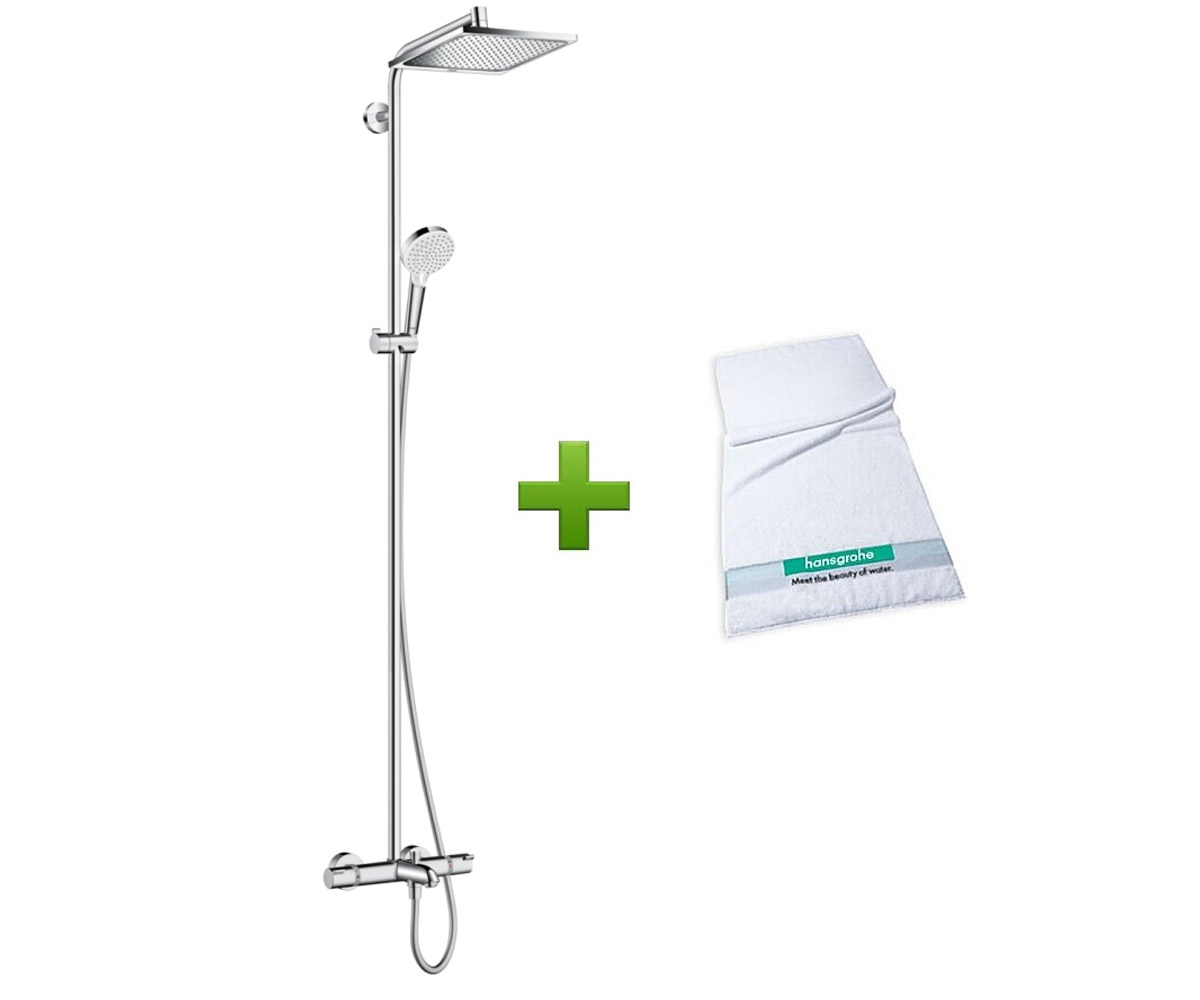 Душова система HANSGROHE CROMETTA  27298000+POLOTENCE 27298000+POLOTENCE