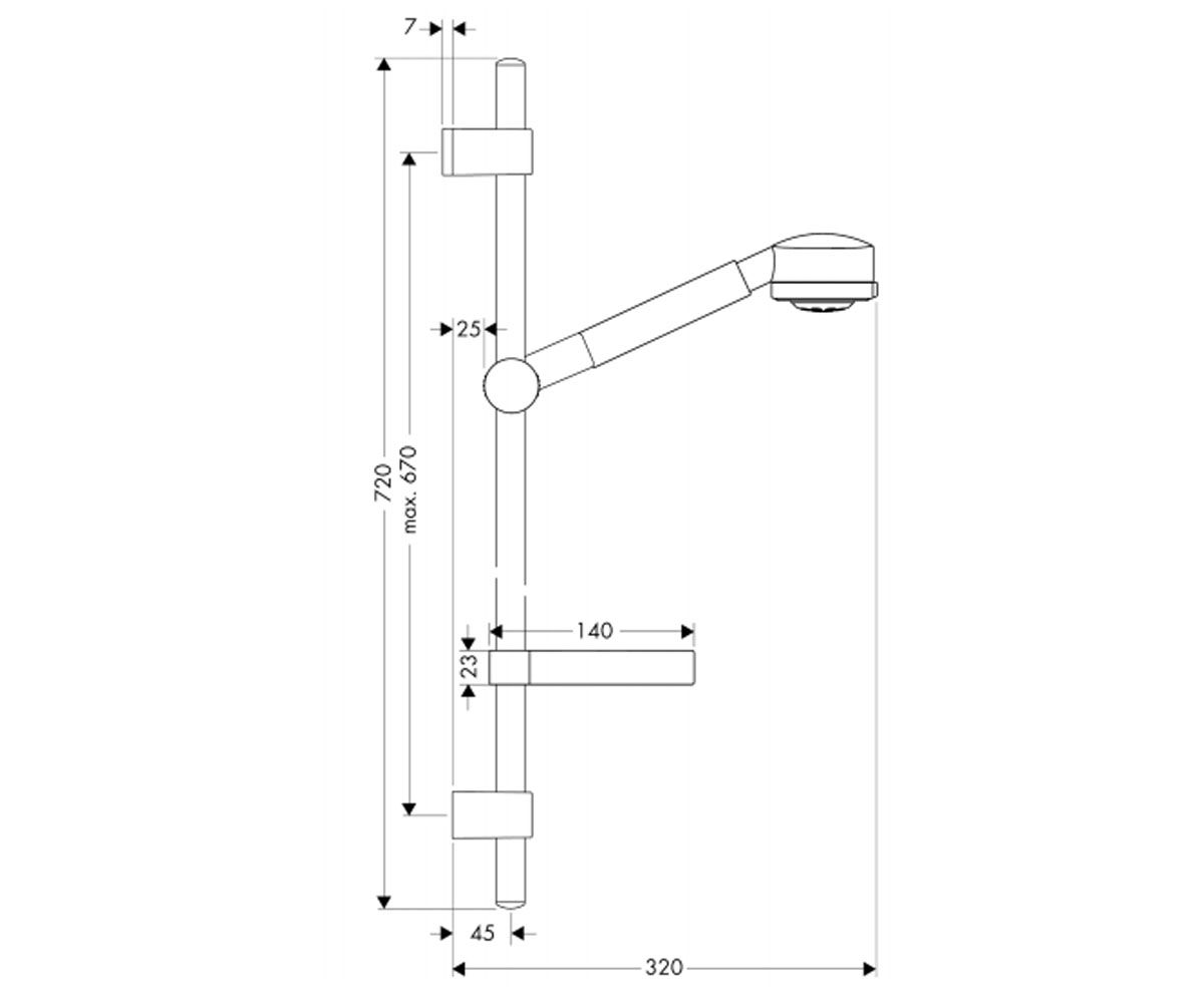 Душевой набор  UNICA AQUACLUB 27310000:Фото 2