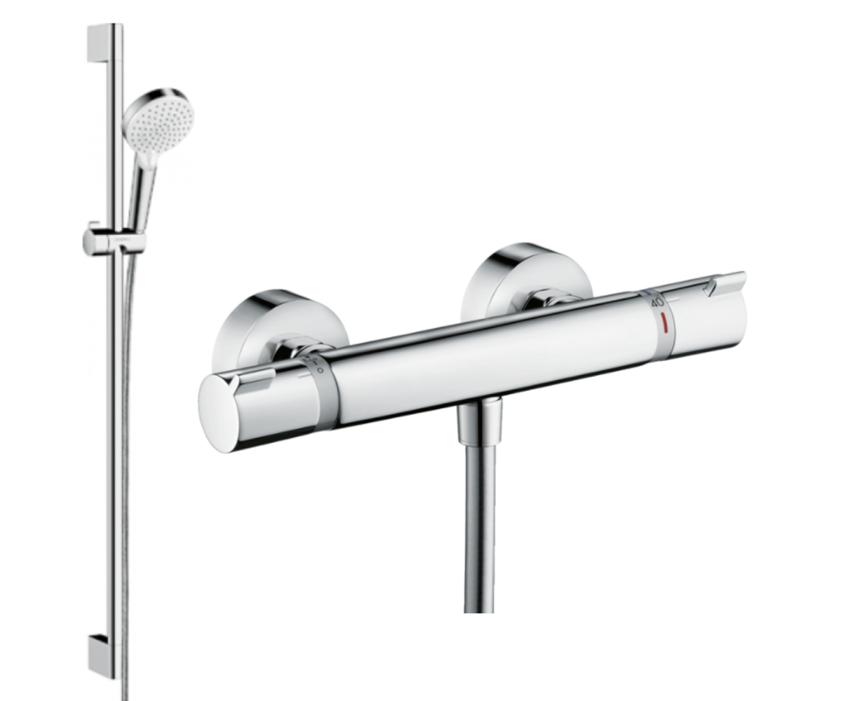 Термостат з душовою кабіною HANSGROHE ECOSTAT 27813400 HANSGROHE ECOSTAT 27813400 27813400