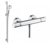 Термостат с душевым набором HANSGROHE ECOSTAT 27813400