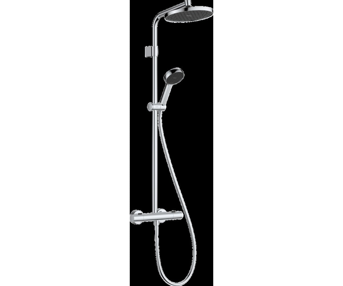ACTIVERA S 240 1jet EcoSmart Душова трубка душова система з терморегулятором, хром HANSGROHE  28078000 28078000