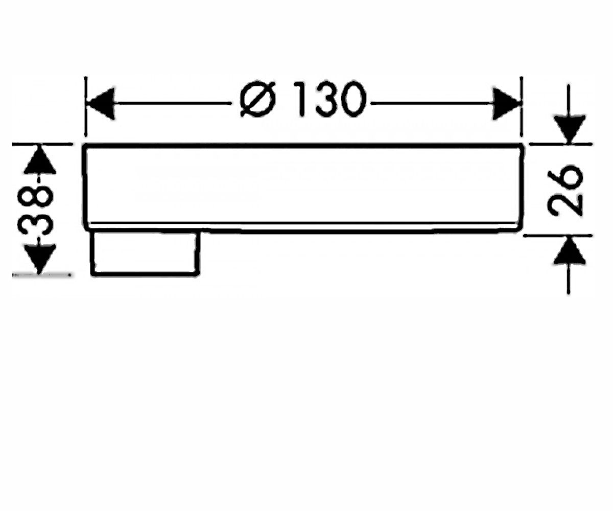 Мыльница  CASSETTA S 28679000:Чертеж 