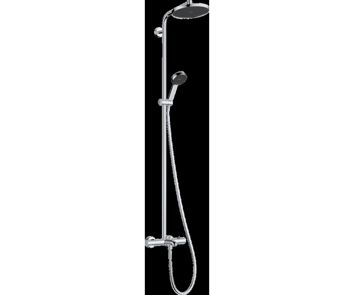 ACTIVERA S 240 1jet EcoSmart Душова трубка душова система з термостатом для ванни, хром HANSGROHE  28871000 28871000
