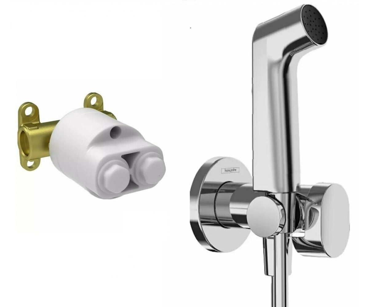 Набір для гігієнічного душу HANSGROHE ECOSMART+ 29232000+29235180 29232000+29235180