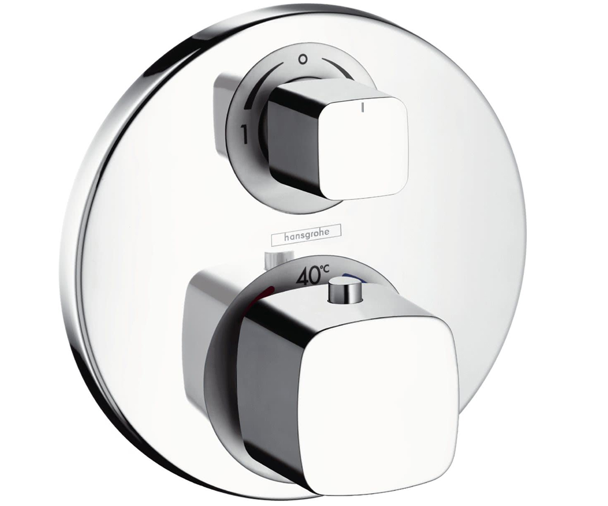 Термостат з запірним вентилем HANSGROHE METRIS ECOSTAT E 31572000 31572000