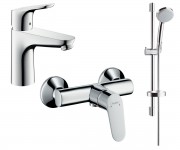 Набір змішувачів HANSGROHE FOCUS 31607000+31960000+27772000