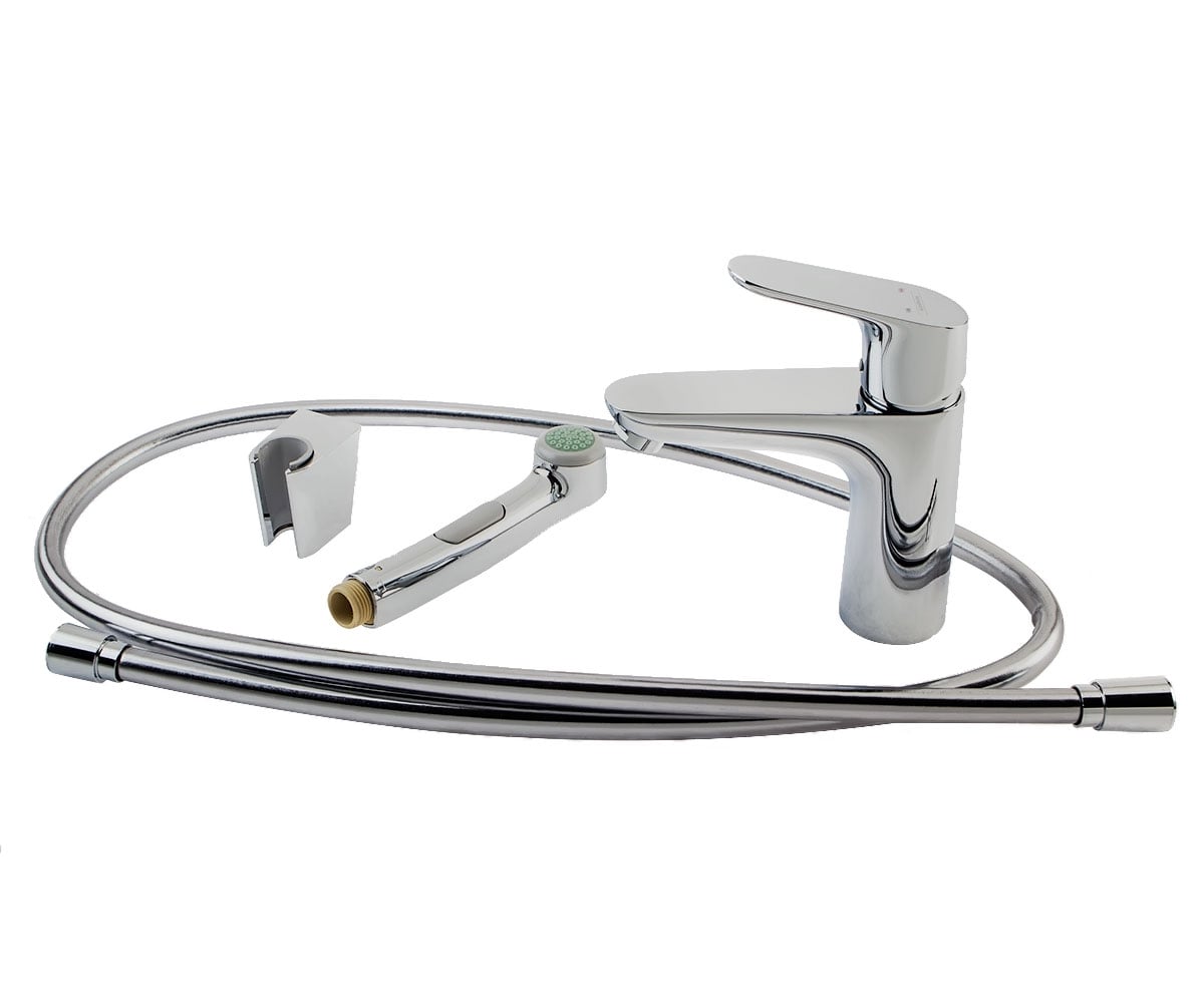 Змішувач для раковини з душем HANSGROHE FOCUS E2 31927000 31927000