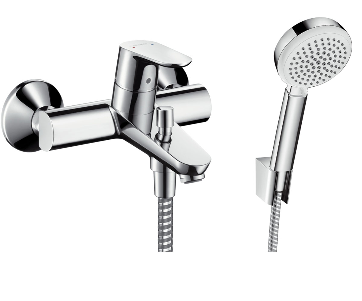 Змішувач для ванни з душем HANSGROHE FOCUS E2 31940266 31940266