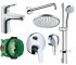 Набір змішувачів 6 в 1 HANSGROHE FOCUS 31945111 31945111