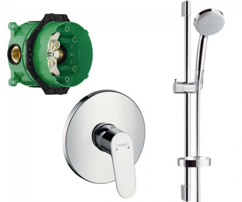 Набір змішувачів HANSGROHE FOCUS 31965000+01800180+27772000 31965000+01800180+27772000