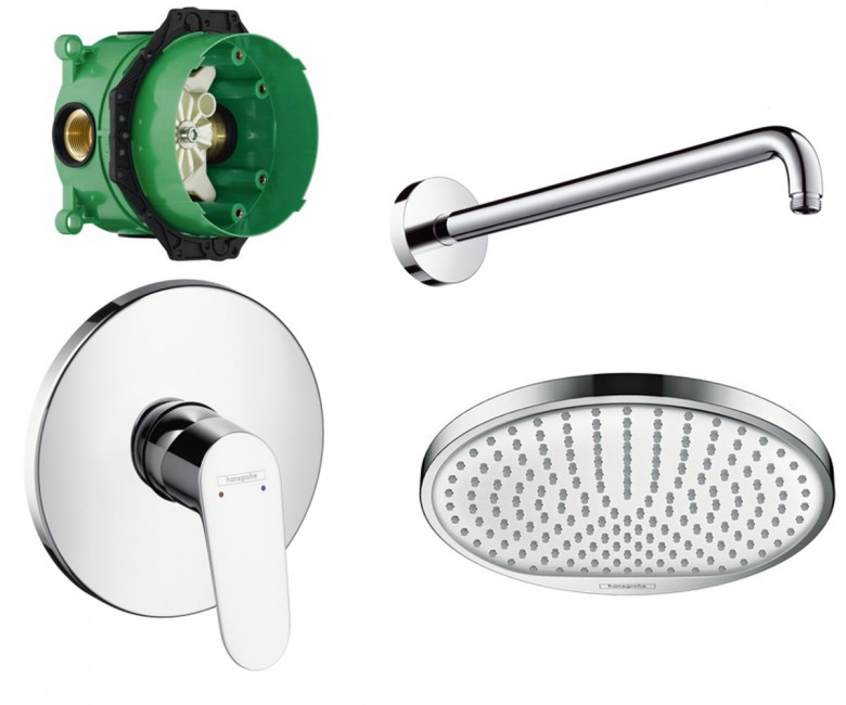 Набір прихованого монтажу для душа HANSGROHE FOCUS 31965000+26723000+27413000+01800180 31965000+26723000+27413000+01800180