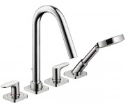 Смеситель для ванны на 4 отверстия HANSGROHE AXOR 34454000