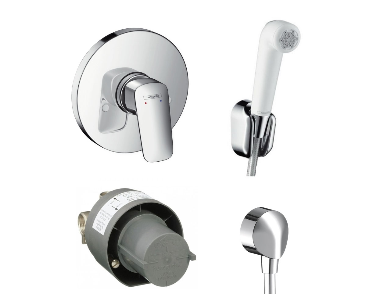 Набір гігієнічного душу HANSGROHE LOGIS 3A101219 3A101219