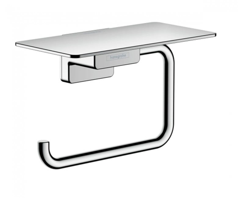 Бумагодержатель с полкой HANSGROHE ADDSTORIS 41772000 41772000