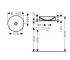 Раковина для ванной  SUITE BASINS & BATHTUB 42001140:Чертеж 