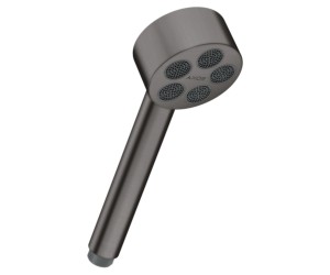 Ручний душ AXOR ONE, 75, 1 струмінь, EcoSmart, білий чорний колір хрому HANSGROHE  48651340