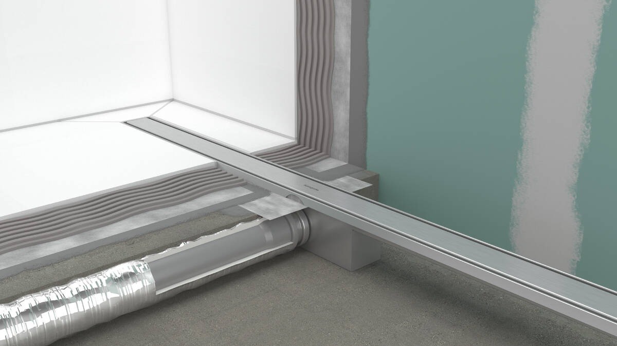 Душевой канал для стандартной установки  RAINDRAIN COMPACT 56176800:Фото 2