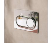 66002000 HG змивна клавіша iFrame Original S, chrome (1 сорт) HANSGROHE  66002000