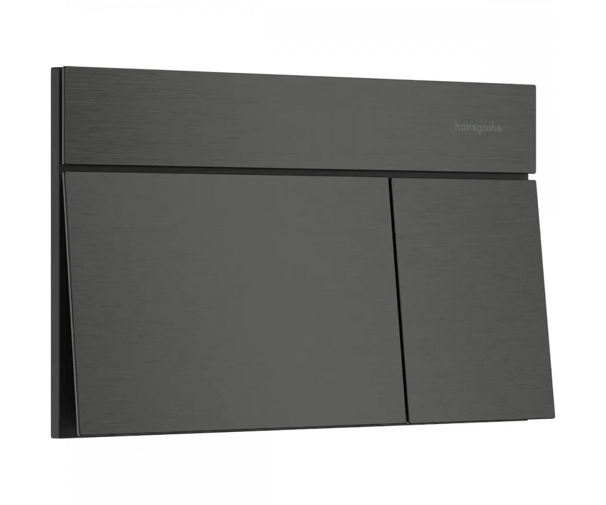 66003340 HG змивна клавіша iFrame Element E, brushed black chrome (1 сорт)  66003340:Фото 2
