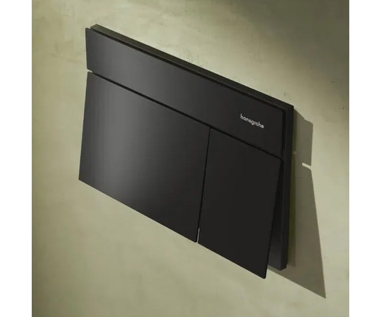 66003670 HG Змивна клавіша  iFrame Element E, matt black (1 сорт) HANSGROHE  66003670 66003670