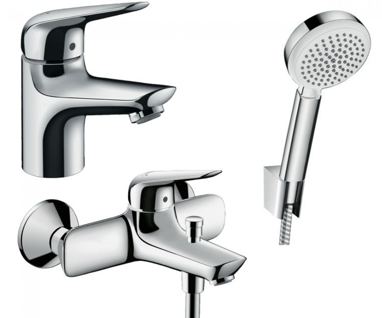 Набір змішувачів для ванни 3 в 1 HANSGROHE NOVUS 710242663 710242663