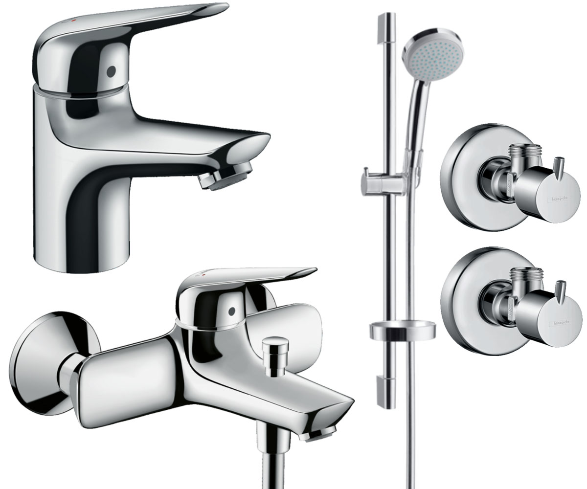 Набір змішувачів 4 в 1 HANSGROHE NOVUS 710242774 710242774