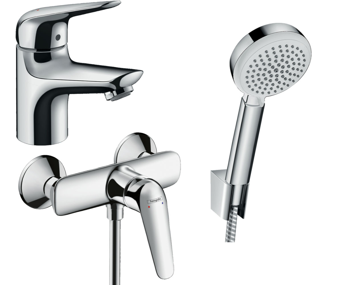 Набір змішувачів 3 в 1 HANSGROHE NOVUS 710262663 710262663