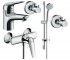 Набір для ванної 4 в 1 HANSGROHE NOVUS 710262774 710262774