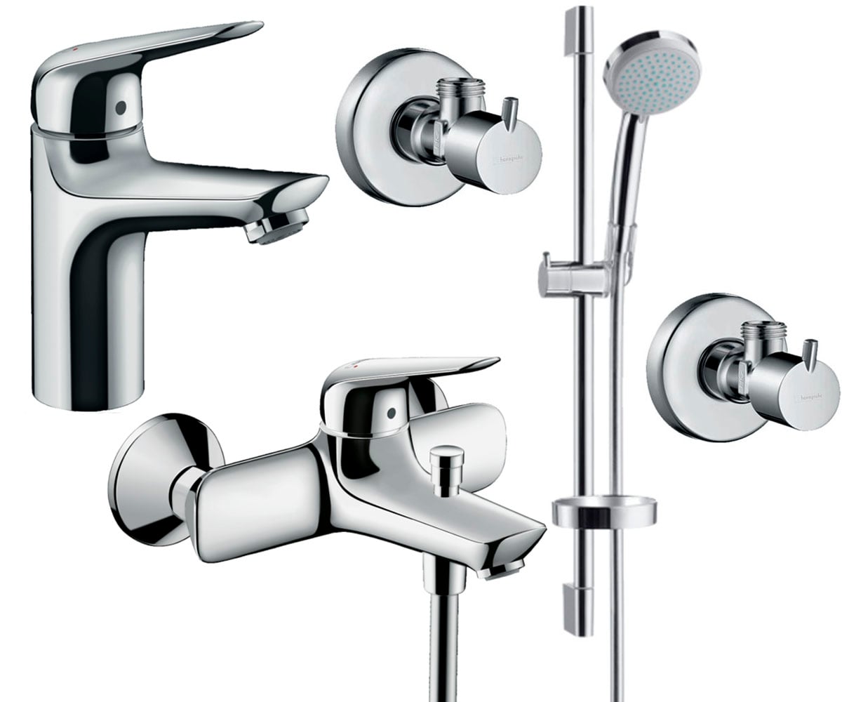 Набір змішувачів для ванни 4 в 1 HANSGROHE  710342774 710342774